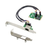 HINYSENO Mini PCI Express Single Port RJ45 Ethernet 10/100/1000Mbps Gigabit LAN Card Network Interfa