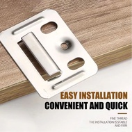 (Sell-per-PACKAGE-100PCS) WPC Wood Pannel Clip WPC Panel Bracket and Screw WPC Panel Clip/ WPC Panel