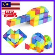 SNAKE RULER PUZZLE CHILDREN EDUCATIONAL TOYS CUBE