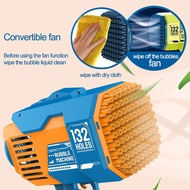 Jumbo BUBBLE Gun Toy 132 holes with LED lights Rechargeable battery BEST QUALITY / / FREE BUBBLE WRA