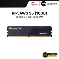G.SKILL RIPJAWS S5 | BLACK | 6000MHz | 16GB | CL36-36-36-96 1.35V | INTEL XMP | RAM DESKTOP DDR5