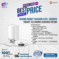 DISKON SPESIAL Xiaomi Robot Vacuum X20+ 6000Pa Smart Cleaning Garansi Resmi - X20 Pro 7000Pa