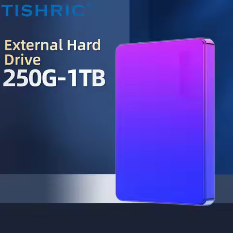 TISHRIC HDD External Hard Drive 1Tb 500GB 320GB 250GB 2.5 Portable External Hard Disk USB3.0 Storage