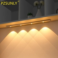 PZSUNLY Cabinet Light USB Rechargeable Motion Sensor Led Light For Kitchen Wardrobe Cabinet Lighting 20cm/30cm/40cm/50CM/60CM Shoes Accessories