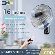 Wall fan 16 inch Powerful wind powered pure copper motor Kipas dinding 16 inci Angin yang kuat