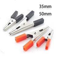 10pcsAlligator Clips Crocodile Terminal Test Electrical Battery Crocodile Clamp 35mm 50mm  MY9B2