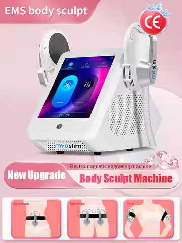 Muscle 6500W ABS Stimulator EMS NEO 15 Tesla RF Professional Body Sculpt 6500W Myosilm EMS Machine A