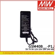 meanwell Power adapter GSM40B  GSM40B05-P1J GSM40B07-P1J GSM40B09-P1J GSM40B12-P1J GSM40B15-P1J GSM4