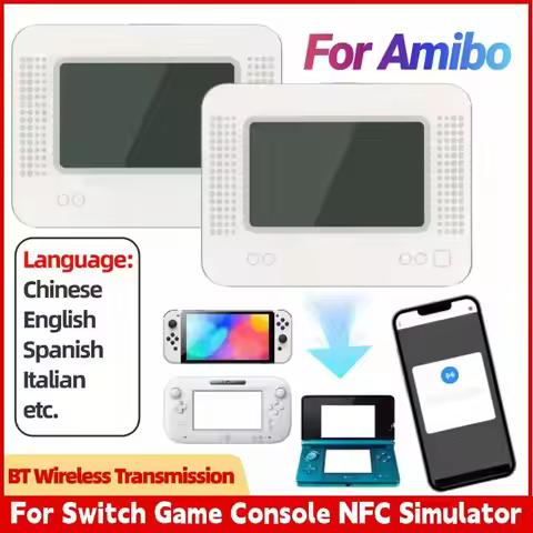 For Allmiibo Intelligent Simulator Emulator Writer for Switch Console NFC Pixl Infinite Card Emulato