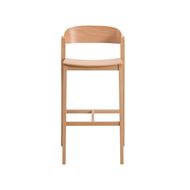 SB Design Square SB FURNITURE สตูลบาร์ไม้ รุ่น Shira (49X50X100 ซม.)