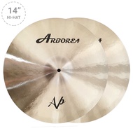 Arborea AP-14H ไฮแฮท ขนาด 14 นิ้ว แบบ Hihat Cymbals จาก ซีรีย์ AP ทำจากทองแดงผสม (Bronze Alloy 80/20