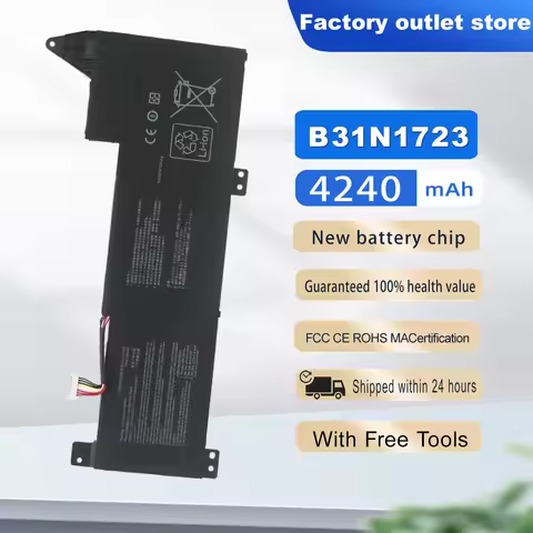 DXT New Laptop Battery B31N1723 For Asus VivoBook 15.6" YX570Z YX570D FX570ZD X570UD K570ZD K570UD-D