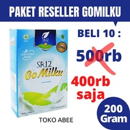 [WITHOUT SUGAR] Etawa Goat Milk Powder GOMILKU SR12 GO MILKU BPOM Plus Moringa Leaf Honey Snakehead 