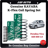 Genuine KAYABA KYB K-Flex Coil Spring Set - Perodua Viva 660 850 1.0
