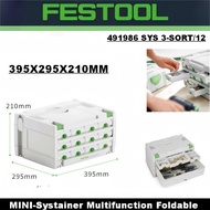 Festool 491986 MINI-Systainer Multifunction Foldable Carrying Handle Convenient Tool Box Power Tool 