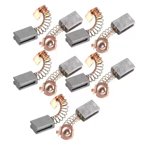 2/4/6/10pcs Carbon Brushes 5x8x12mm Spare Parts For Black Decker Angle Grinder G720 For Power Tools 