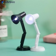 NOBELJIAOO Mini Foldable Table Desk Lamp LED Bedroom Study Reading Book Lamps Night Light Eye Protection Bedside Lights D1U3