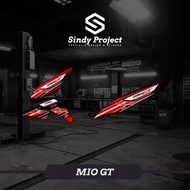 Striping Sticker Mio GT Motorcycle Sticker Code 021