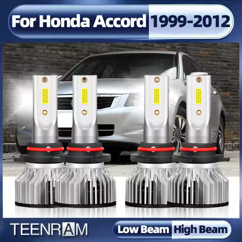 Canbus LED Headlights Bulb 9005 HB3 9006 HB4 Car Light 6000K 12V For Honda Accord 1999-2005 2006 200