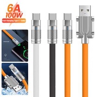 白色 1.5m Type-C 鋅合金手機數據線 PD快充線  充電線