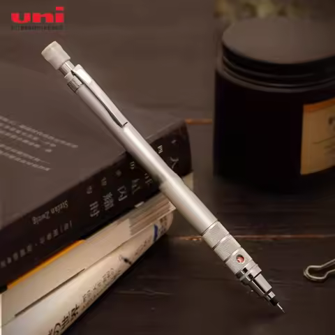 Uni Mechanical Pencil Set M5-1017 Kuru Toga Roulette Model Automatic Lead Spin 0.5mm Office School S