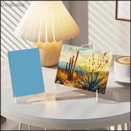 Zone 5pcs Acrylic Easel Holder Book Stand for Displaying Collections Cards Paintings