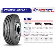 Constancy Carleo 295/80R22.5 China Tyre Murah berkuaili 轮胎