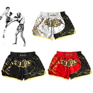 Men Shorts Boxing Shorts Mid-Waist Beach Pants Men Casual Pants