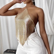 [A377] Bling DISTRICT 5 Shirt - Rhinestone crop top - Bling bling shirt - Kim Sa shirt