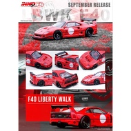 INNO64 FERRARI F40 LIBERTY WALK RED