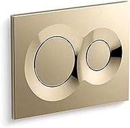 Kohler 75890-AF Lynk flush actuator plate for 2"x 4" in-wall tank and carrier system Vibrant French 