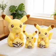 2026 NEW  30th Pokémon Pikachu 30th Anniversary Plush Toy 35cm 50cm 70cm Soft Stuffed Doll Collectib