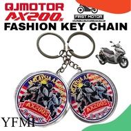 FASHION KEY CHAIN QJMOTOR AX200S AX 200S AX 200 S FASHION KEY CHAIN