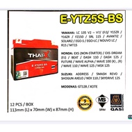 ORIGINAL THAI X BATTERY YTZ5S SIRIM MALAYSIA 100% ORIGINAL + WARRANTY BATERI BATTERY BATT Y15ZR LC13