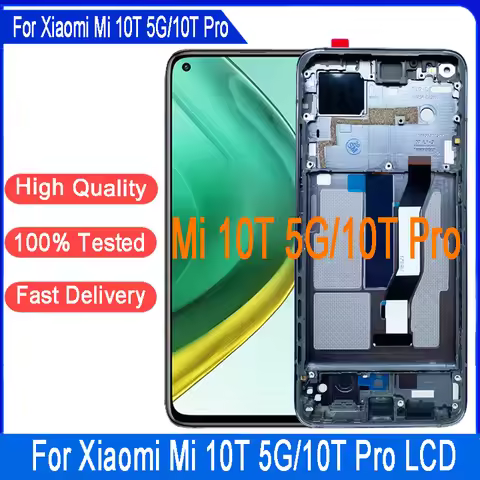 6.67'' Original For Xiaomi Mi 10T 5G 10T Pro 5G LCD M2007J3SG Display For Redmi K30s LCD M2007J3SC D