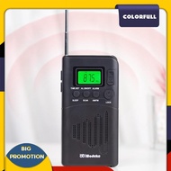 [Colorfull.sg] AM FM Stereo LED Display AM FM Radio LCD Digital Small Radio for Walking Camping