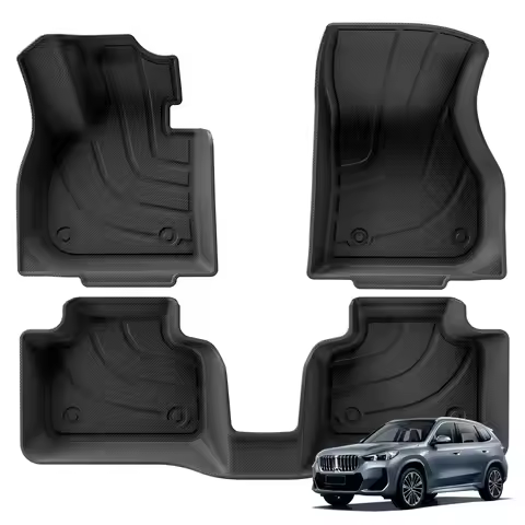 for 2023 2024 BMW X1 (Only Fit EU Version) TPE 3D Car Floor Mats Trunk Pad Odorless Accessories Only