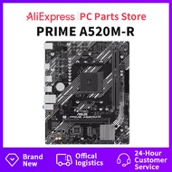 New ASUS PRIME A520M-R Motherboard Socket AM4 A520 A520M Original Desktop Mainboard Support 5600G