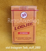 rokok kretek lodjie 99 jadul tahun 2000an
