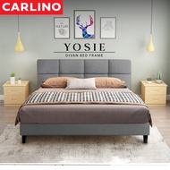 พร้อมส่ง!! MR. CARLINO: Yosie เตียง โครงเตียง ฐานเตียง คุณภาพดี แข็งแรง  Divan Canvas Fabric Bed Fra