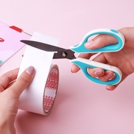 Taiwan Taiwan Ready Stock Ready Stock⭐️ 30 Degree Arc Scissors (Non-Glue) Blue/Pink/Gray [Flying Ele