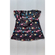 GIRLS' FLOWER TOP WITH DANDELION FLOWER MOTIF