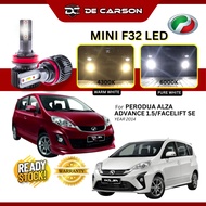 Perodua ‖ Alza Advance 1.5/Facelift SE 2014 2pcs Led Head light Bulbs 4300K/6000K Headlamp Lampu Kereta Depan 车头灯