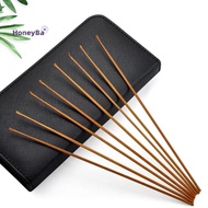 honeybee1 Bamboo Spoon Ear Pick Tool Polishing Round Bamboo Handle Ear Cleaner Ear Clearner Tools Ni