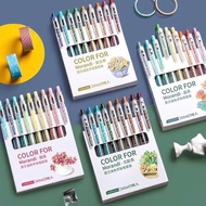 Set Of 9 Colorful Morandi 0.5mm gel Ink Pens