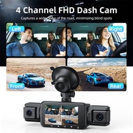 Car 360° Dash Cam 4 Channel Camera
