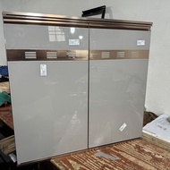 Custom Kitchen Cabinet Doors: Crystal Steel Doors, Drill-Free Installation, Framed Doors, Stove Door