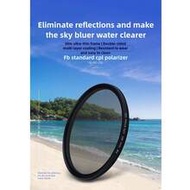 ฟิลเตอร์กล้อง CPL Polarizing Filter ขนาด 37 43 46 49 52 55 58 62 7 72 77 82 มม. สำหรับ R50 R100 R63 