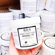 Kem Dưỡng Trắng Da Body Her Retinol 1% - Hộp 500gr...!