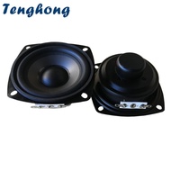 Tenghong 2Pcs 3 Inch Waterproof Speaker 8 Ohm 15W Portab